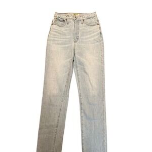 Madewell Perfect Vintage Jeans High Rise Light Wash Denim Womens 27T